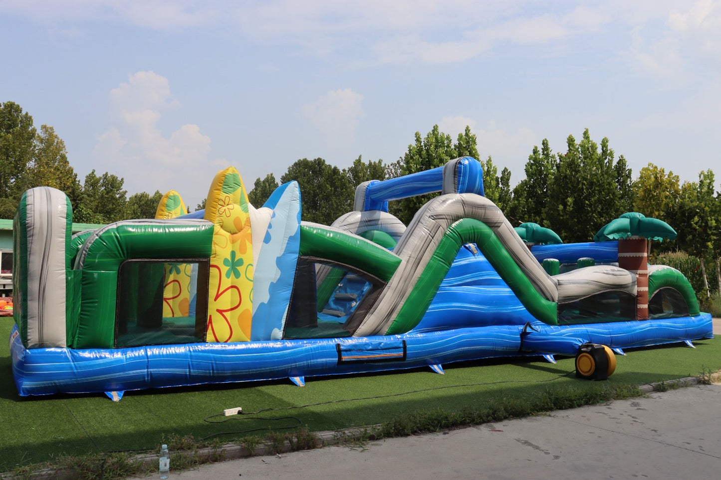 XXXL Hüprfburg Traumstrand 🏝🏄🏼‍♂️