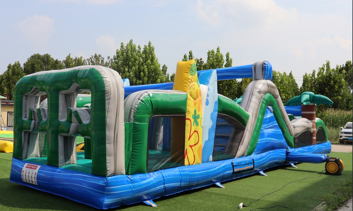 XXXL Hüprfburg Traumstrand 🏝🏄🏼‍♂️